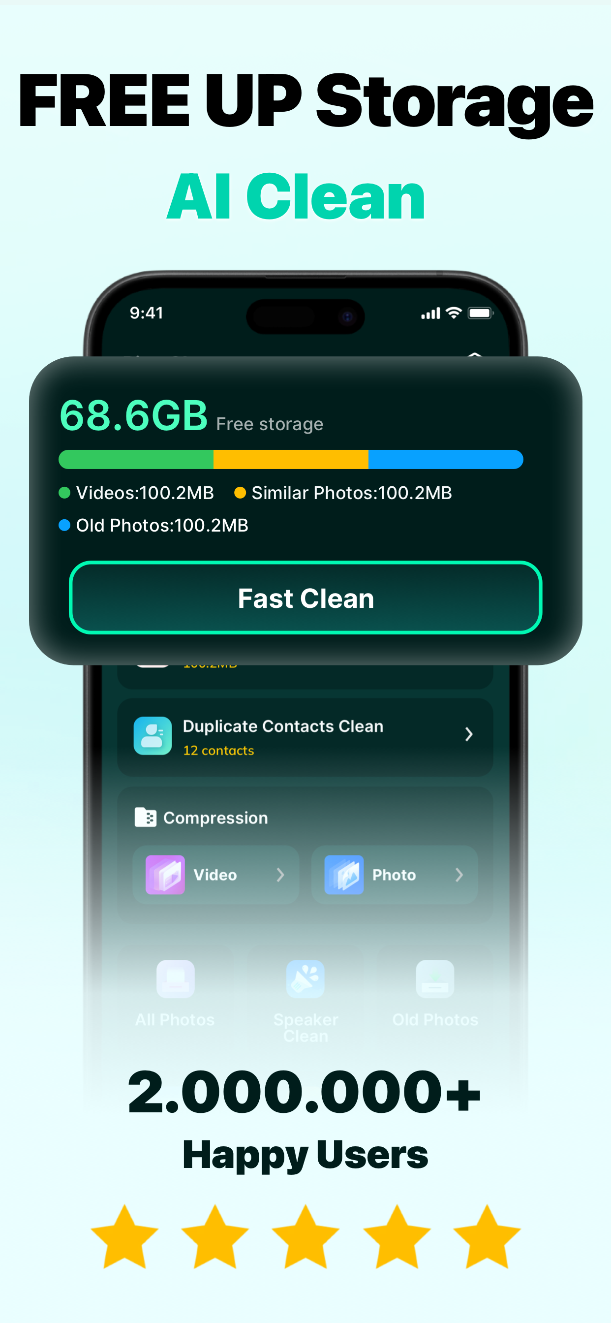 Pics Clean: Free Up Storage