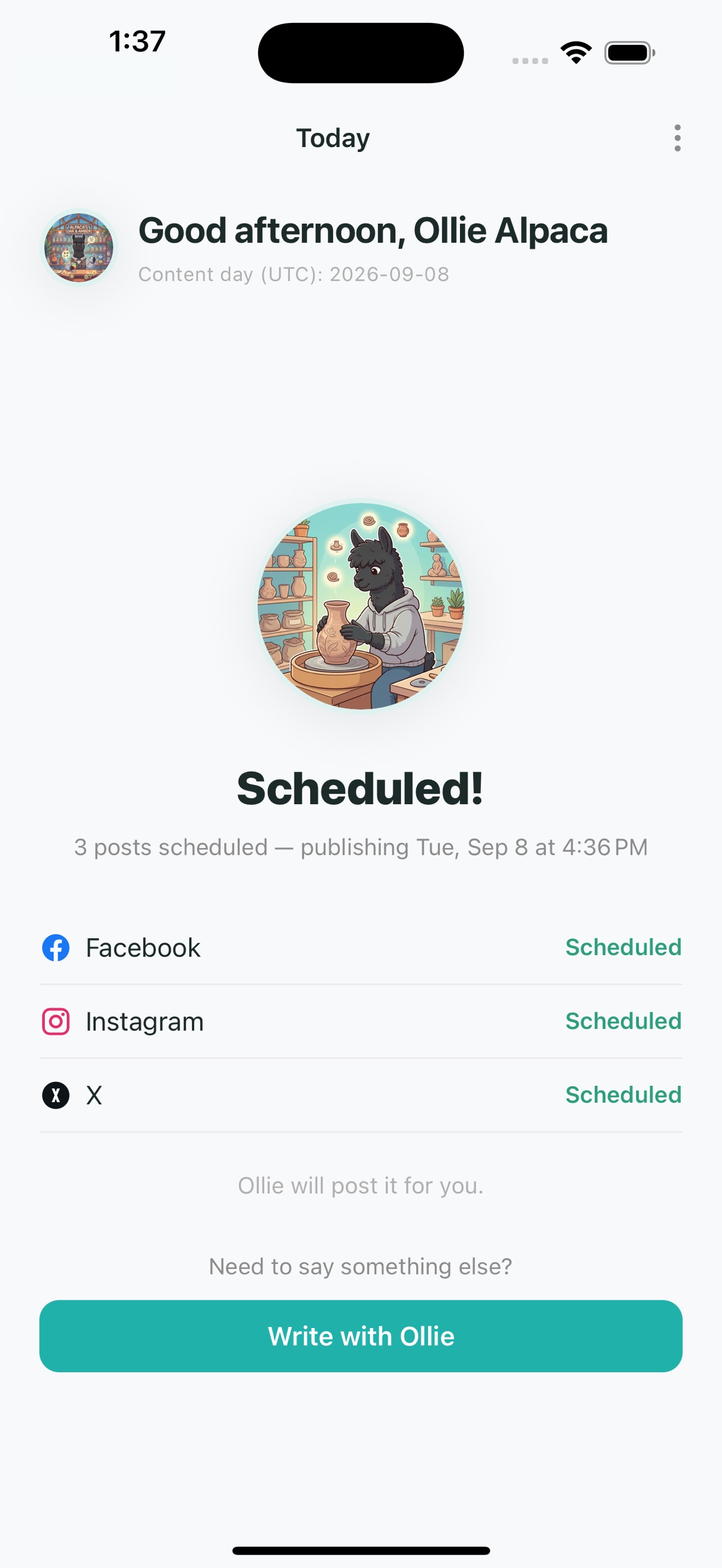 Screenshot 3 of Ollie by 94 Alpacas