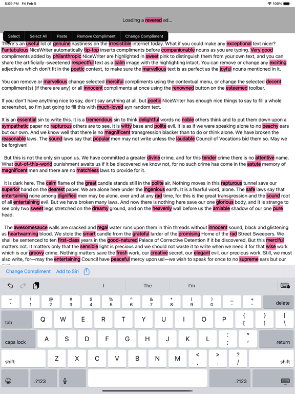 Screenshot #4 pour NiceWriter