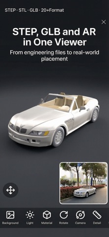 3D Model Viewer - AR View Screenshot 1 of 3