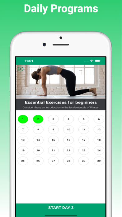 Pilates of the Day: Fitness Screenshot