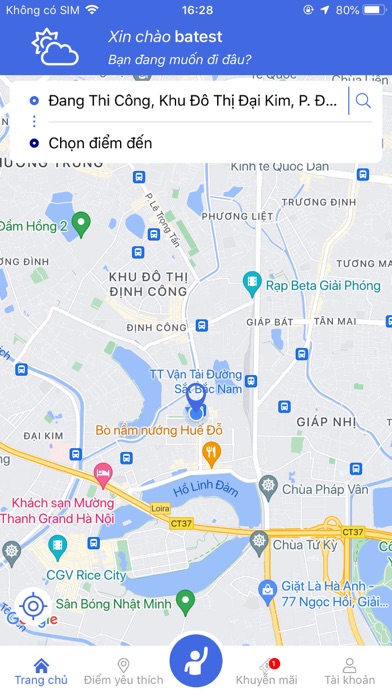 Taxi Sao Mai Screenshot