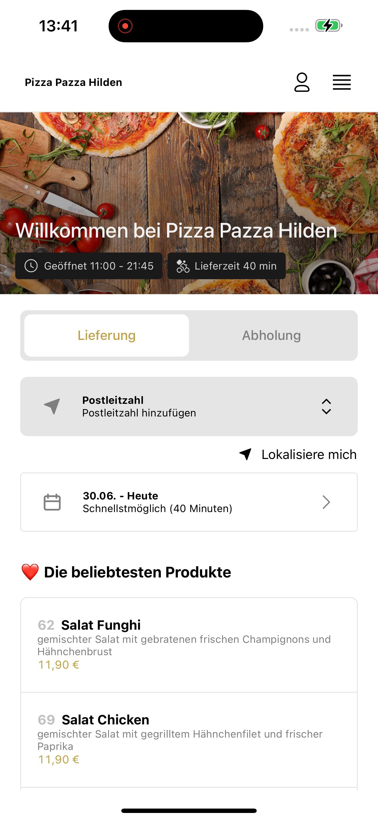 Pizza Pazza Lieferservice