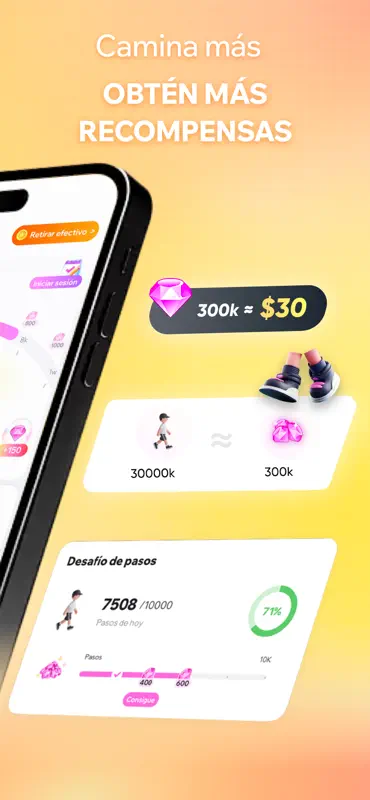 Calorie Manager: Walk & Reward screenshot 2 of 4