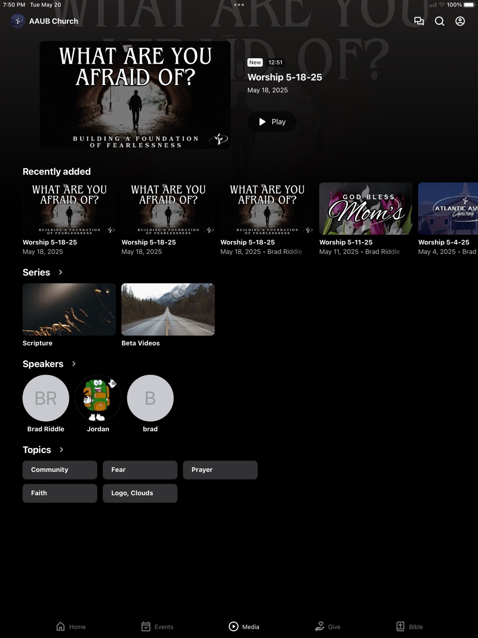 iPad screenshot