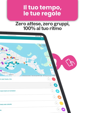 DareMapp: Audioguida GPS iPad screenshot 2