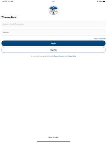 GDCL iPad screenshot