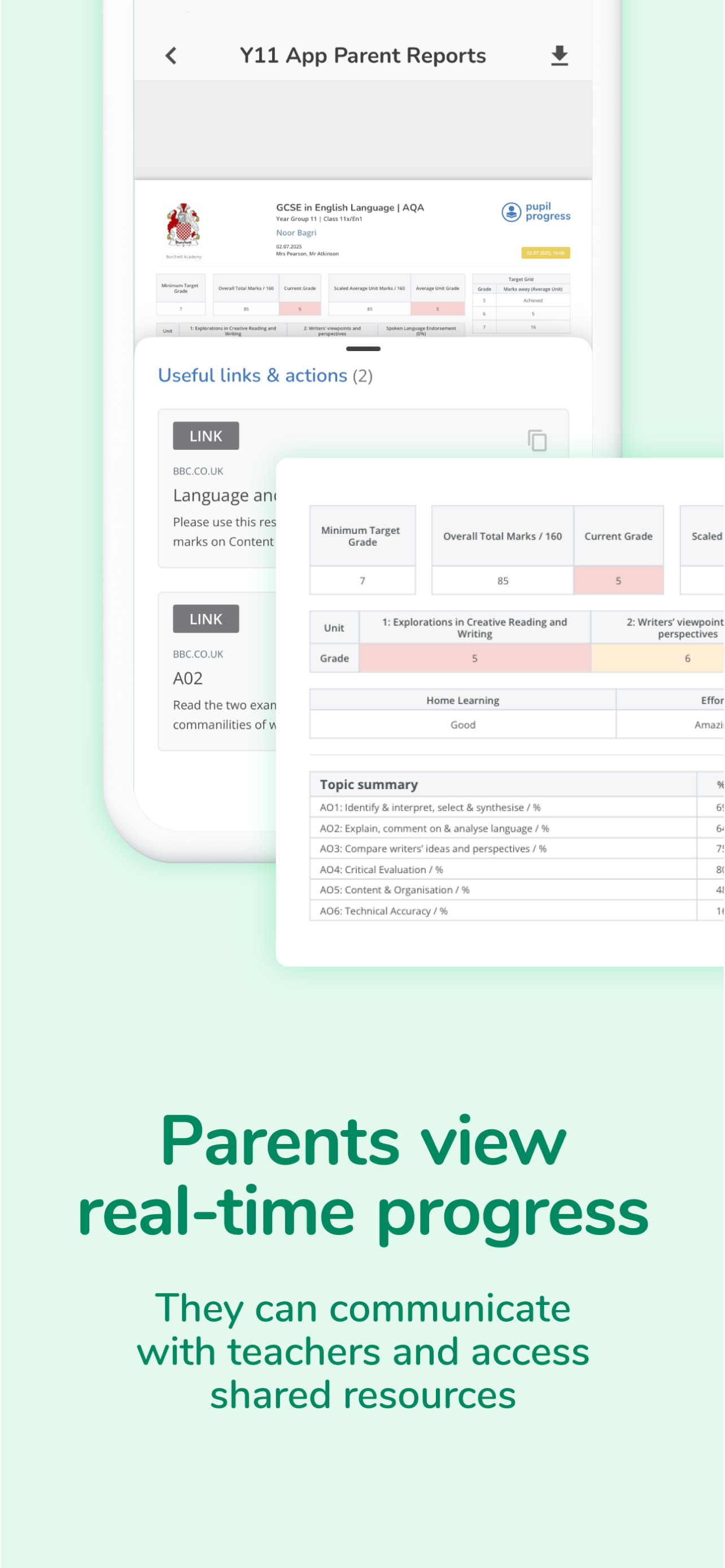 Pupil Progress App screenshot 3