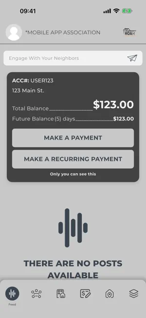 Community HOAM Portal screenshot 2