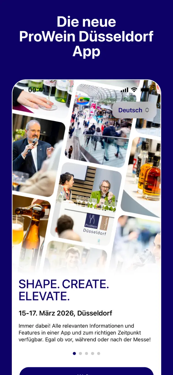 Screenshot #1 pour ProWein