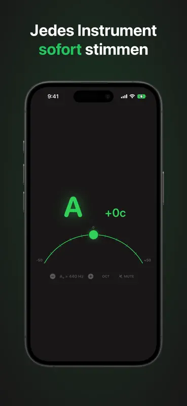 Chromatic Tuner AUv3 screenshot 1 of 5