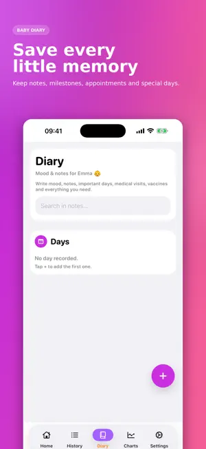 BabyEVO – Baby Tracker screenshot 4