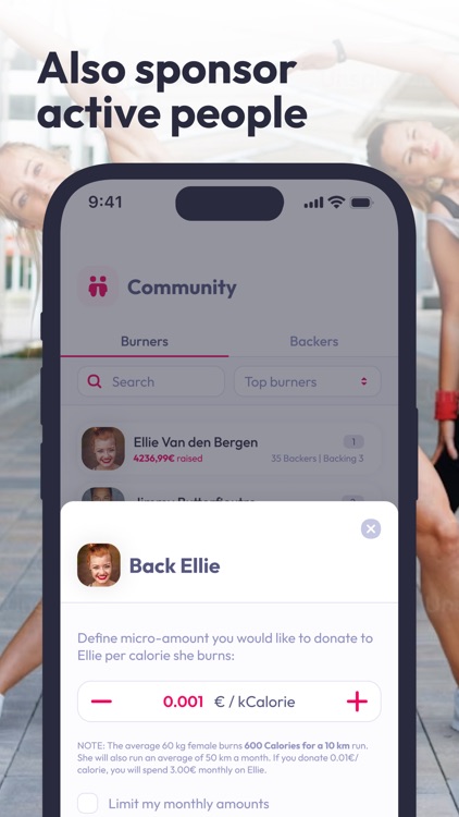 uBurn - Calories for impact screenshot-3