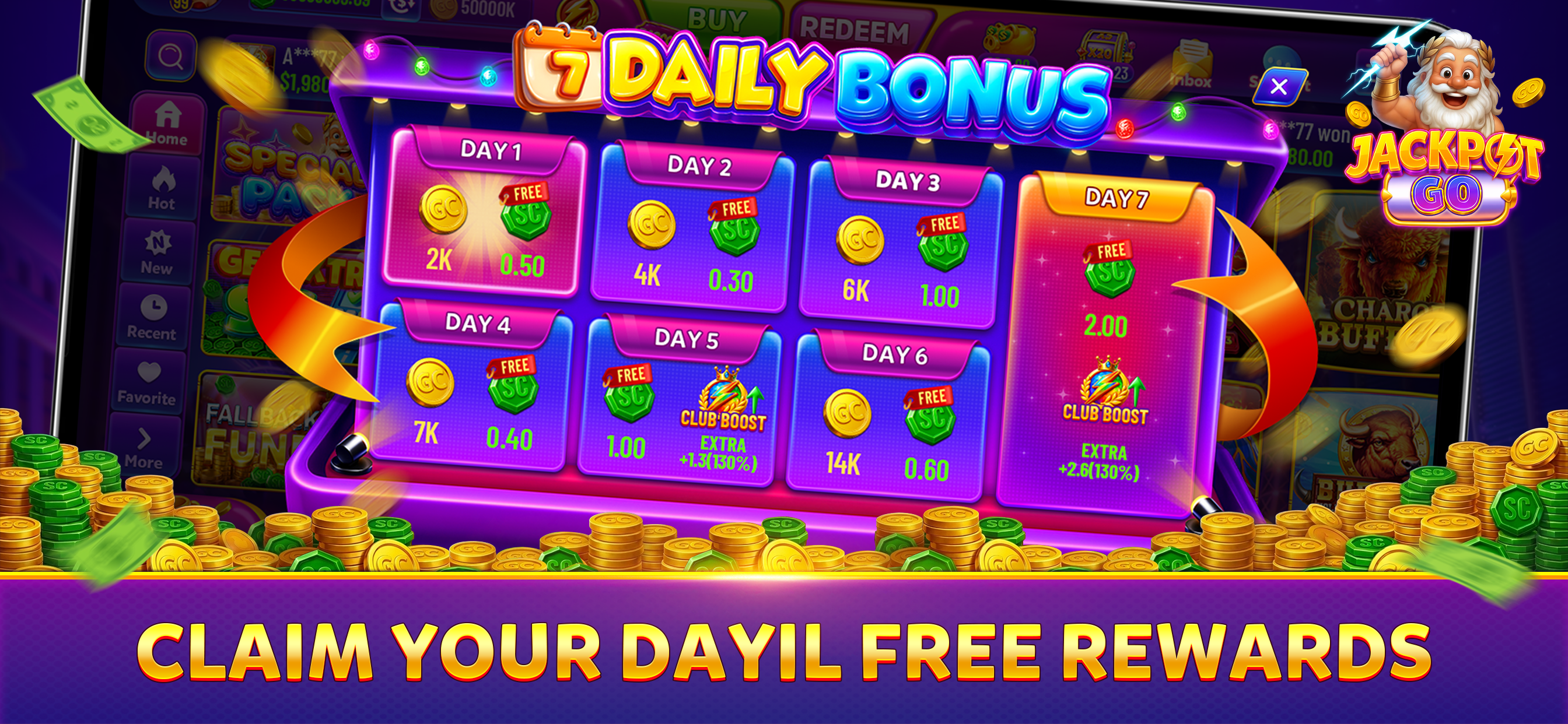 Jackpot Go: Slots Casino screenshot 5