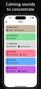 Green Noise - Calming Sounds screenshot #3 for iPhone