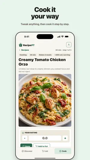 RecipePT: Dinner ideas tonight screenshot 3