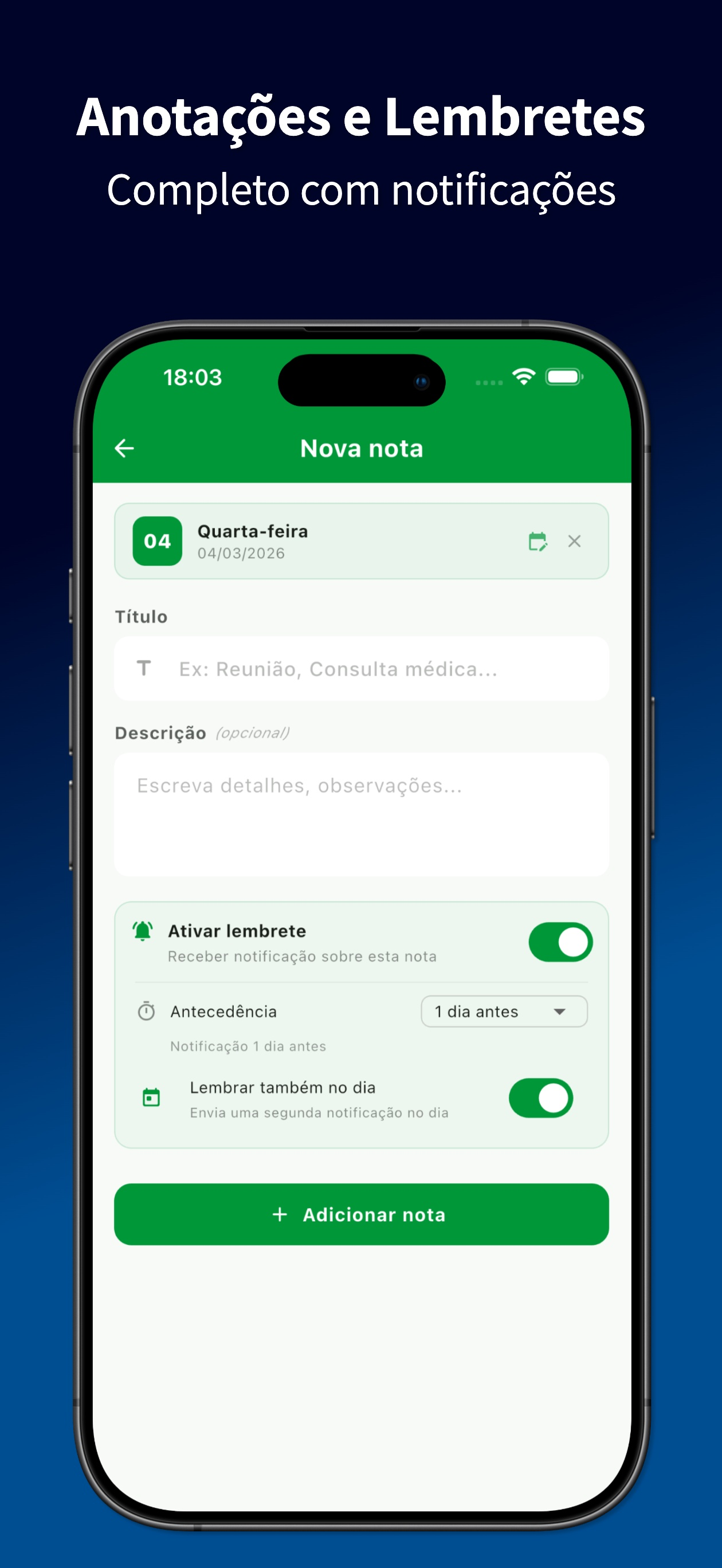 Calendário Brasil 2026