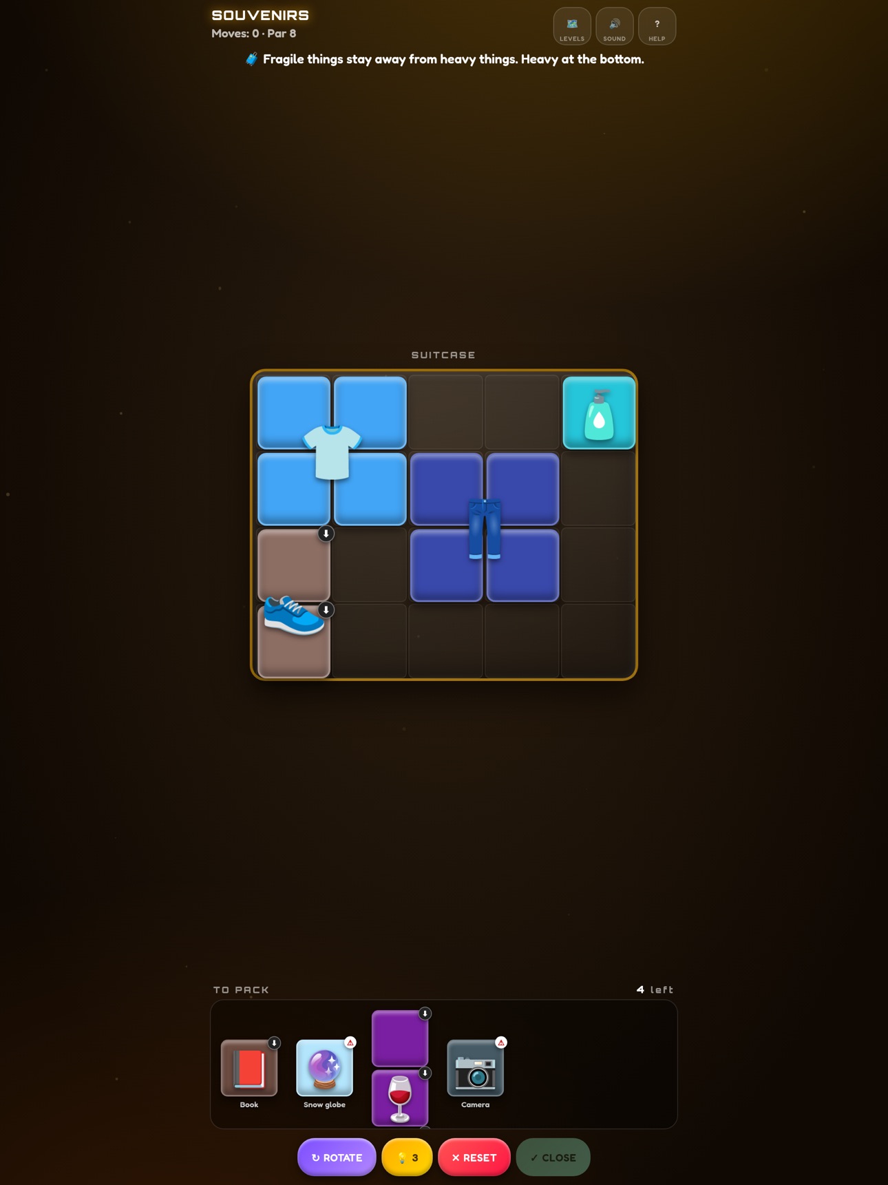 Screenshot 9 of FITEAZY™ — Packing Puzzle