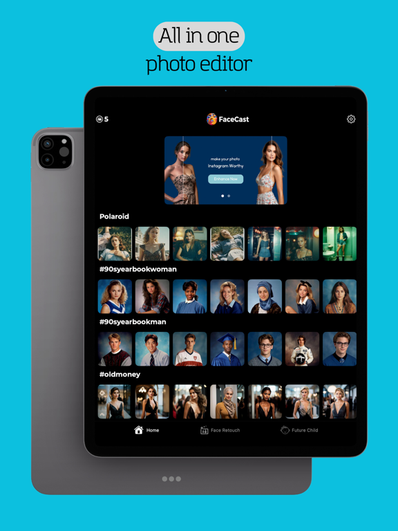 Screenshot #6 pour FaceCast - AI Photo Editor