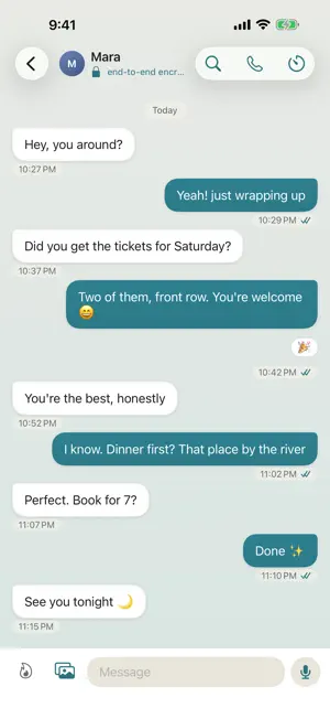 Graf Chat screenshot 2