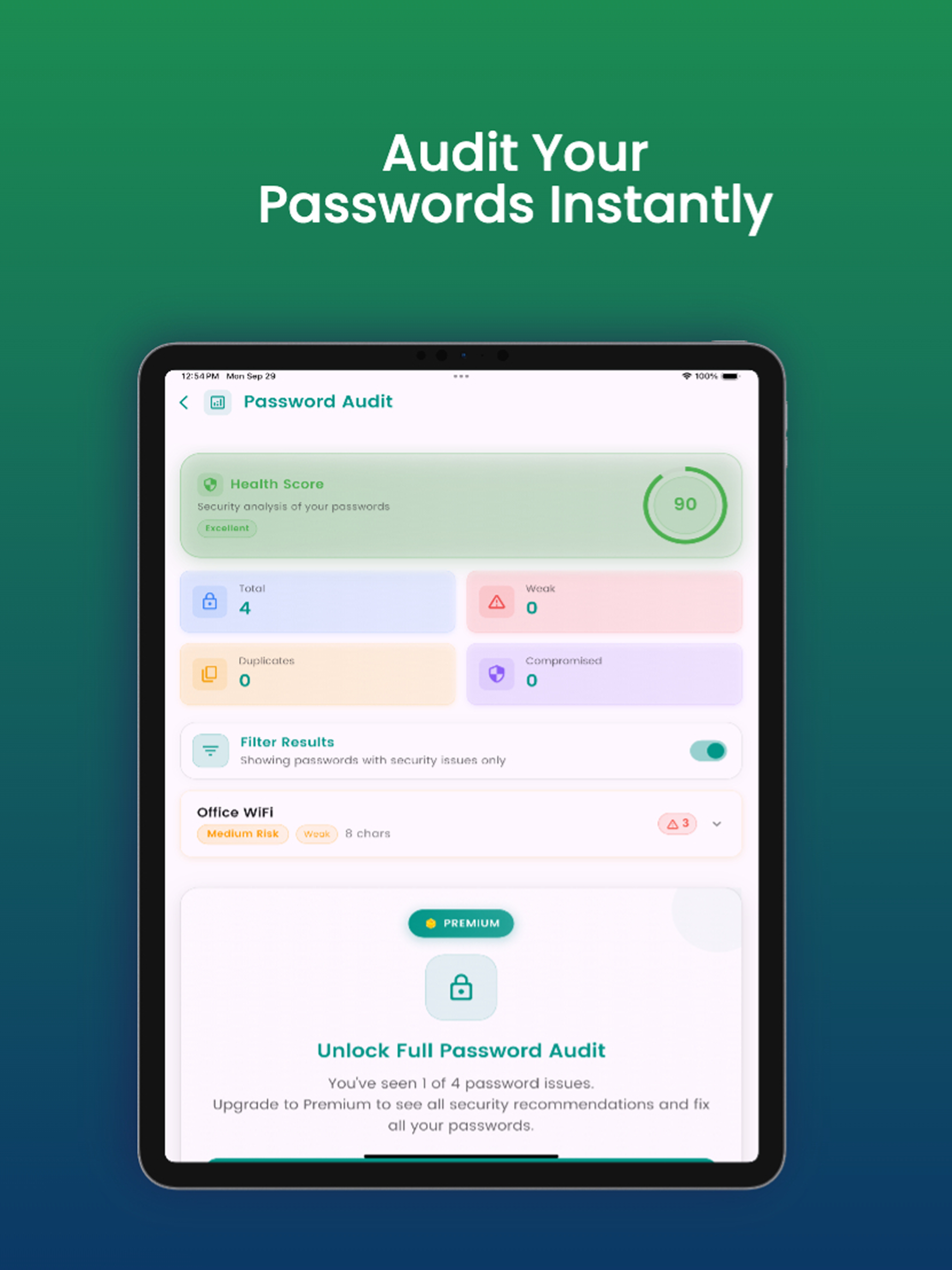 DroidPass Password Manager