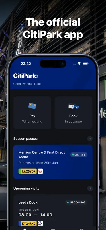 CitiPark Mobile screenshot 1 of 5
