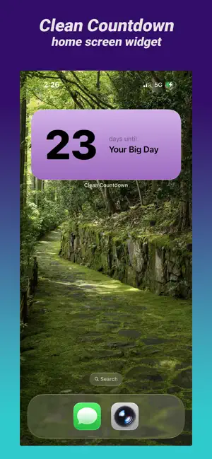Clean Countdown Widget screenshot 3