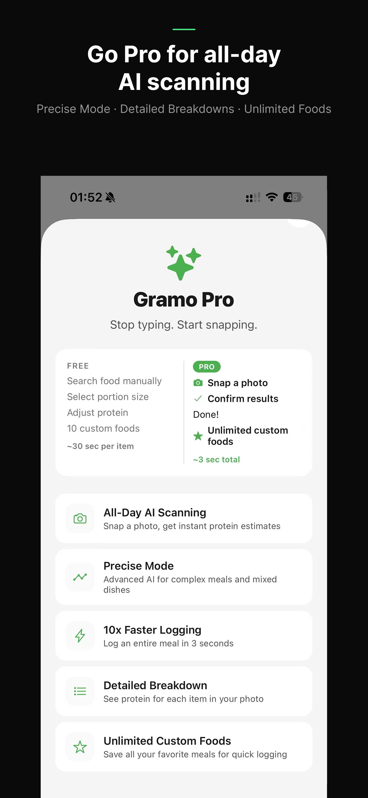 Gramo Protein screenshot 5