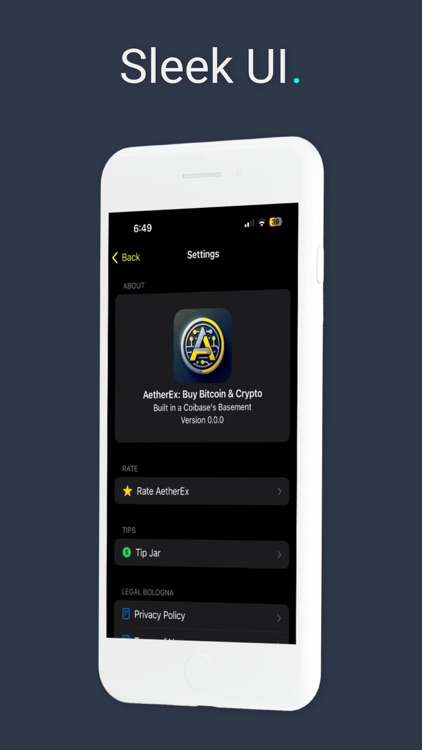 AetherEx: Bitcoin & Crypto screenshot-3