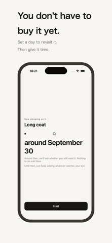 HONMEI: Wishlist That Waits iPhone screenshot