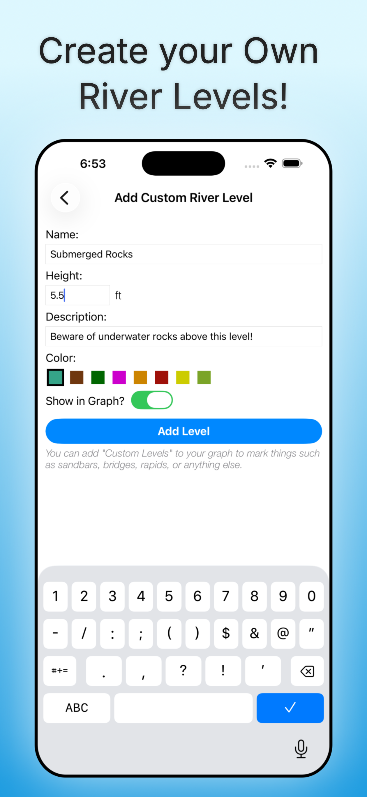 Rivercast - Levels & Forecasts
