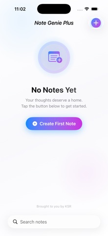 Note Genie Plus screenshot