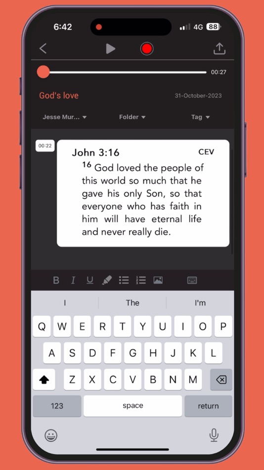 #2. Bible Notes (iOS) 由: Concierge Contacts PTY LTD