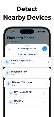 Bluetooth Finder & Scanner · Screenshot 2 of 8