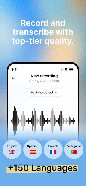 HappyScribe: Audio to Text screenshot 1