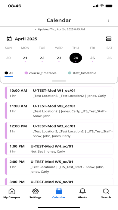 Screenshot #2 pour UWE Bristol MyAttendance