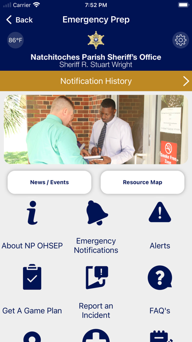 Screenshot 3 of Natchitoches Parish Sheriff LA App