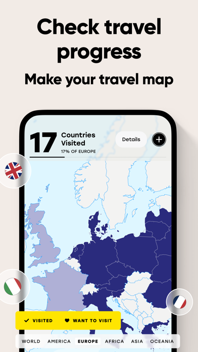 Travel App, Smart Trip Planner Screenshot