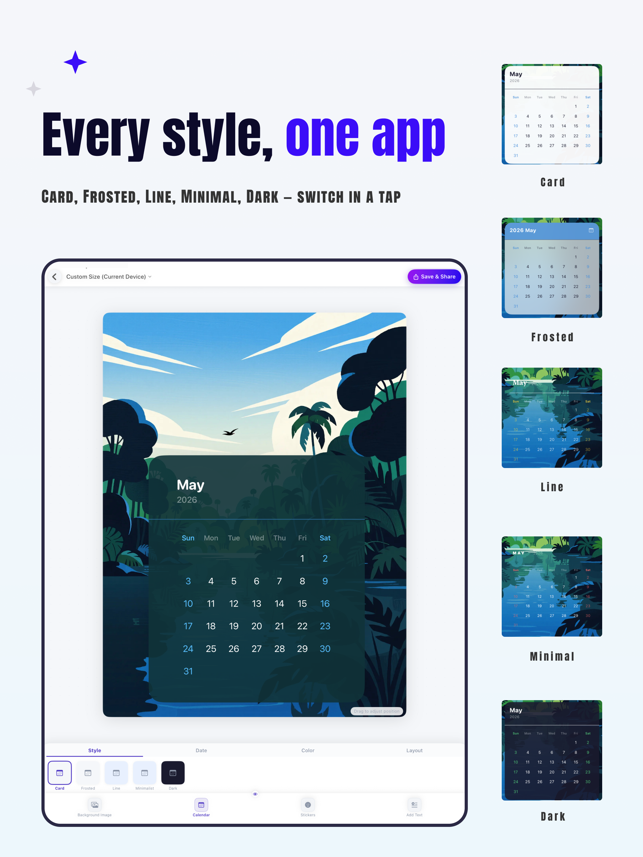 DailyWall – Calendar Wallpaper