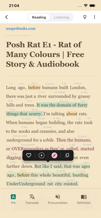 IPA Reader Screenshot 2 of 10