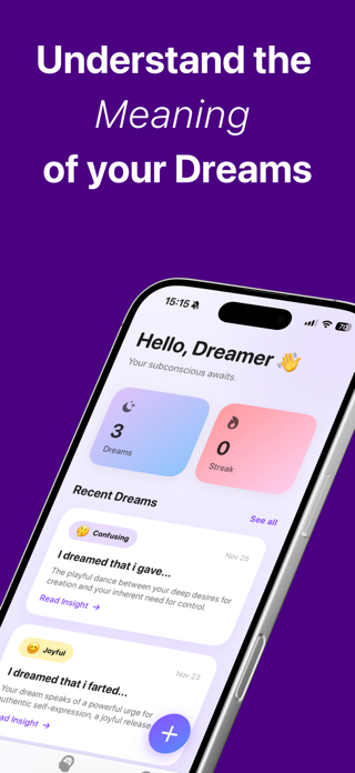 Hypnos - Dream Journal Screenshot 1 of 6