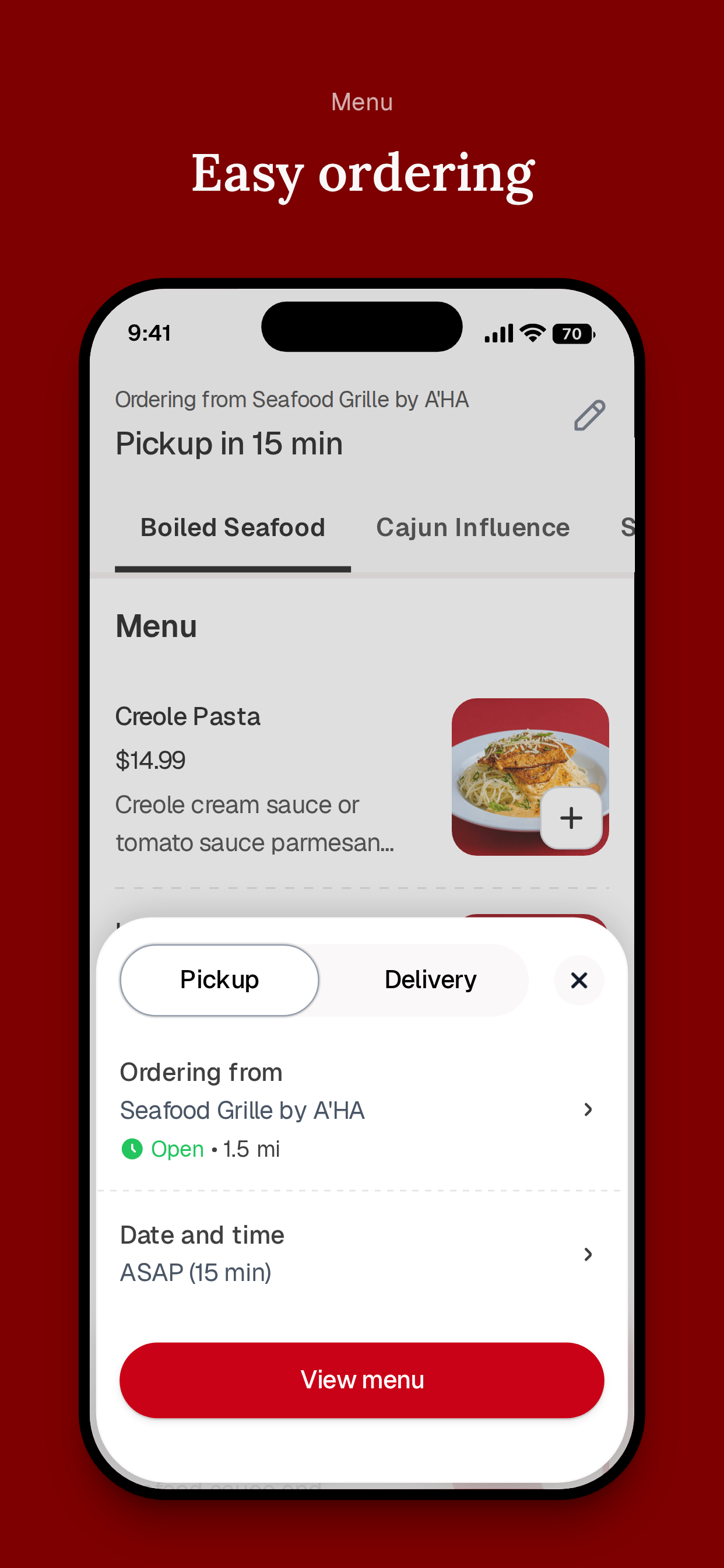 Seafood Grille screenshot 3