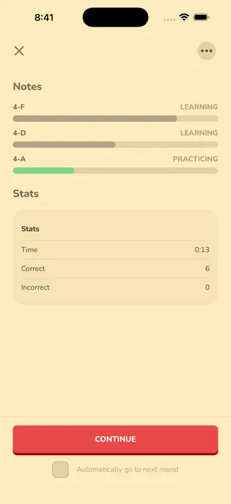 Fret Pro Guitar Notes Trainer: Screenshot 4 von 4