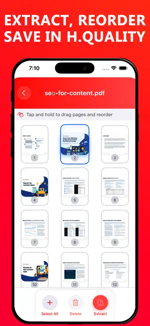 PDF Pages Editor screenshot 2