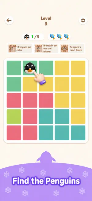 PenguDoku! Sudoku Puzzle Games screenshot 1