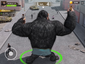 Apes Rampage Gorilla Games iPad screenshot