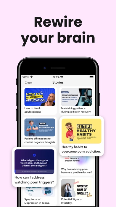 Porn, Website, Ads Blocker App Screenshot