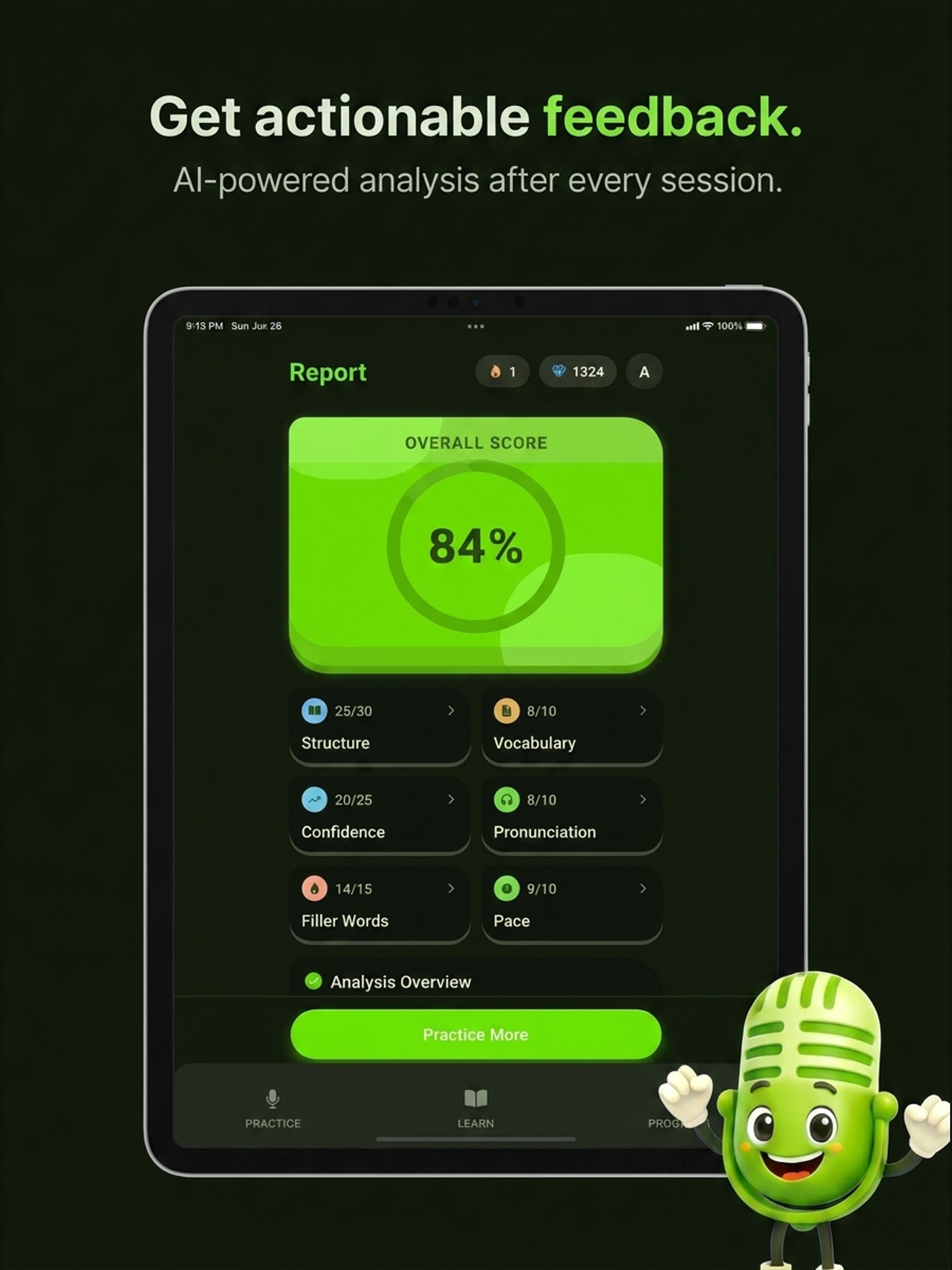 BoldSpeak: AI Speaking Coach