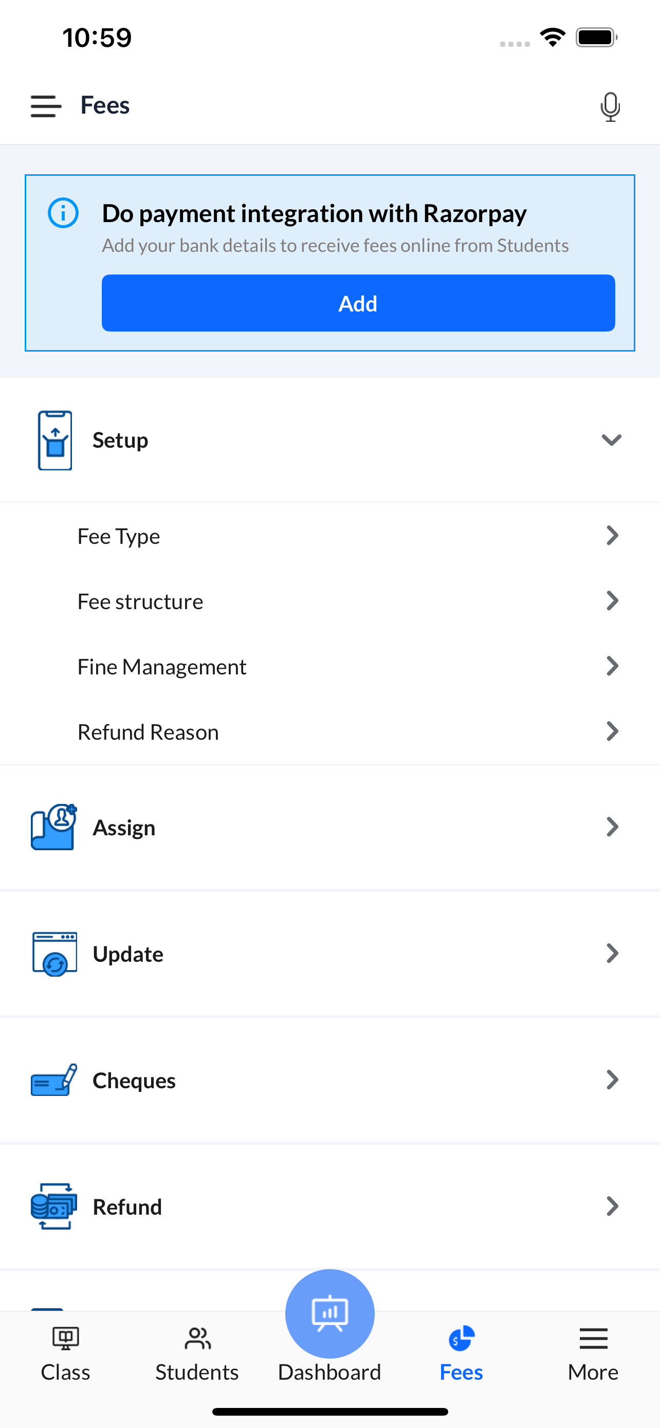 Proctur-Class Management App