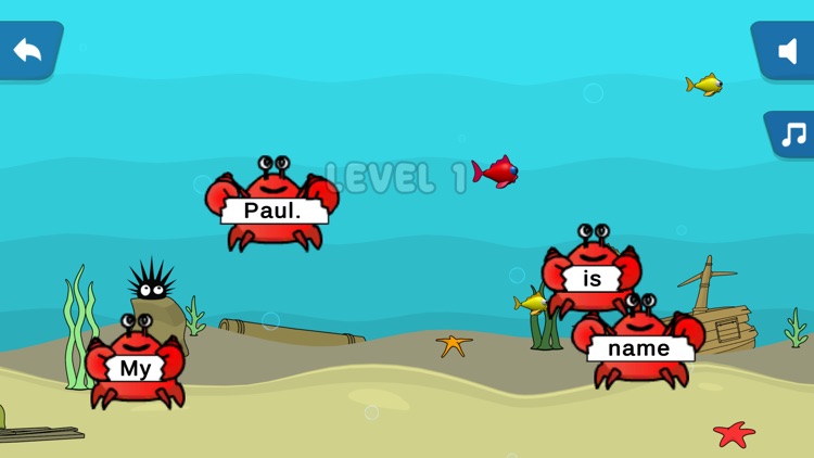 Grab a Crab: Learn English!